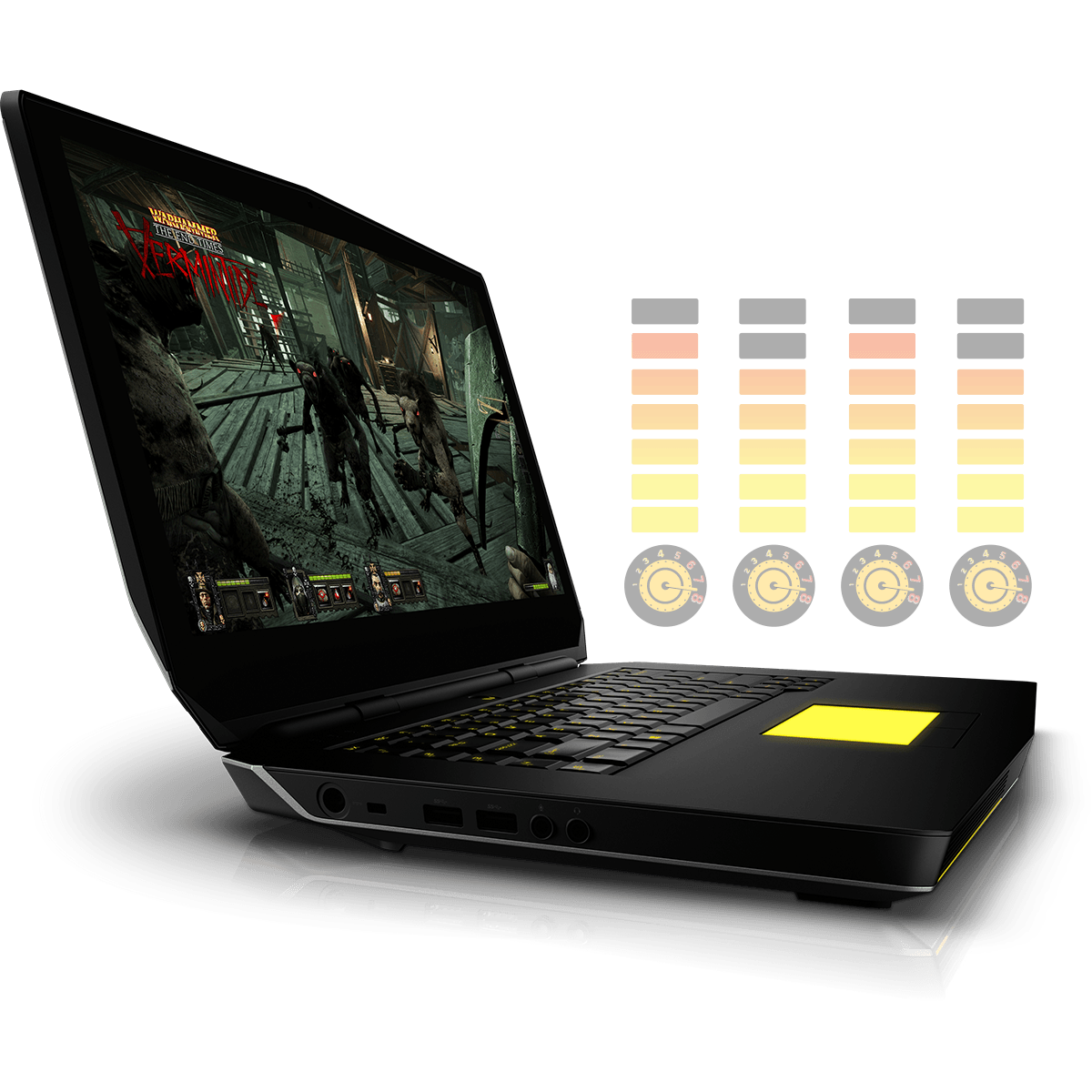 Gaming 15-inch laptop launch landing page